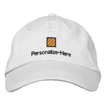 Nautical Flag "Y" Personalized Boater's Hat Embroi Embroidered Hats