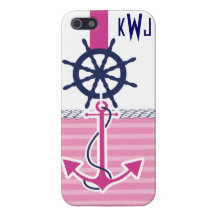Nautical Girl iPhone 5 Cover