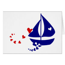 Nautical Love Greeting Card