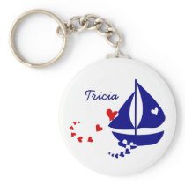 Nautical Love Keychain