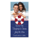 Nautical Save the Date Customized Photo Card