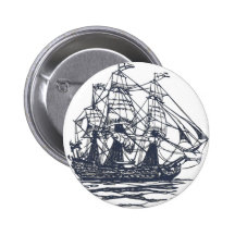 Nautical Ship Pin