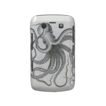 Nautical steampunk octopus Blackberry Bold case sk