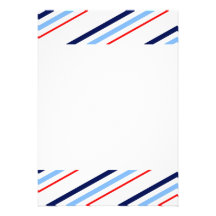 Nautical Stripes Invitation