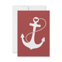 Nautical Wedding RSVP Invitations