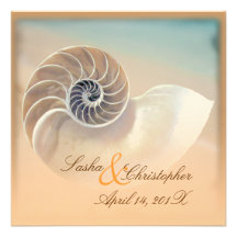 Nautilus, Wedding Invitations