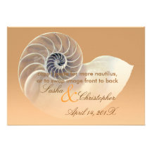 Nautilus, Wedding Invitations