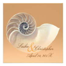 Nautilus, Wedding Invitations