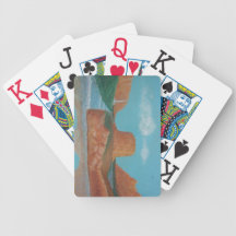 "Navaho Tower" poker cards