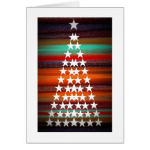 Navajo Christmas Tree Greeting Card