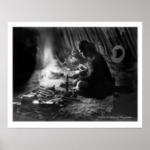 Navajo Silversmith Print