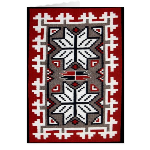Navajo Weaving and Facts Card