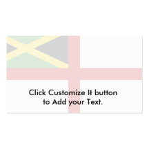 Naval Ensign Of Jamaica, Italy Business Card