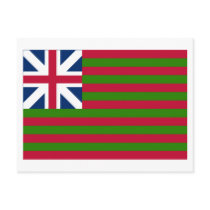 Naval Grand Union Flag Post Card