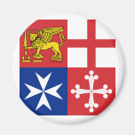 Naval Jack Italy, Italy Magnets