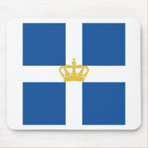 Naval Jack Kingdom Greece, Greece Mouse Pad