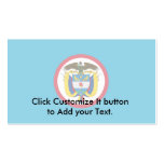Naval Jack Of Colombia, Colombia Business Card