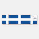 Naval Jack Of Greece, Greece flag Bumper Stickers