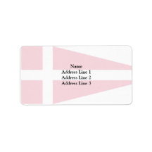 Naval Rank Denmark - Senior Officer Afloat, Denmar Personalized Address Labels