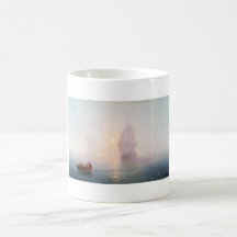 Naval Ship Ivan Aivazovsky seascape waterscape sea Mugs