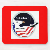 navette spatiale de Colombie Tapis De Souris