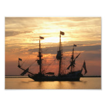 Navire amiral à la copie faite sur commande de cou photo