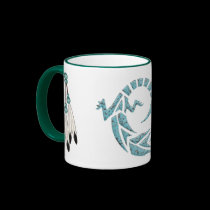 Navtive Amerian Lizard Cup Mug mugs