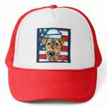 Navy Airedale Hats