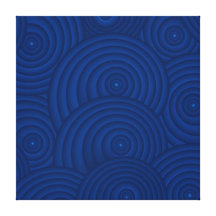 Navy Blue Abstract Stretched Canvas Prints