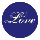 NAVY BLUE Love Stickers - Customized
