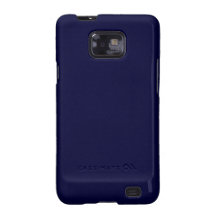 Navy Blue Solid Colour Background Droid Case Samsung Galaxy SII Case