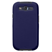 Navy Blue Solid Colour Background Droid Case