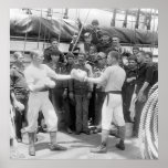 Navy Boxing: 1890 posters