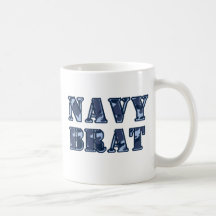 Navy brat coffee mugs