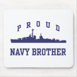 Navy Brother Mousepads