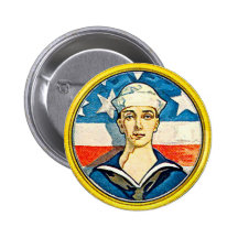 Navy - Button