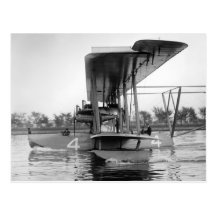 Navy Curtiss NC-4 Flying Boat, 1918 Post Card