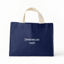 Navy customizable tote tote bags