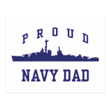 Navy Dad Postcards