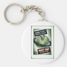Navy Day Key Chain