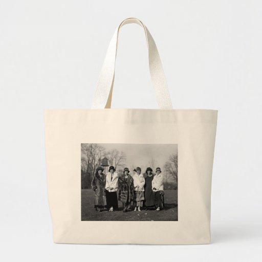 Navy Debutantes, 1920s Tote Bags