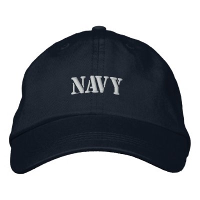 NAVY Embroidered Hat