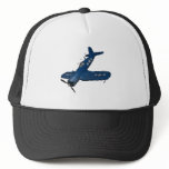 NAVY f4u corsair diving Trucker Hat