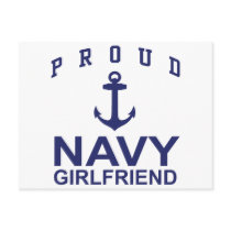 Navy Girlfriend Post Card
