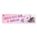 Navy Mom Bumper Sticker bumper stickers