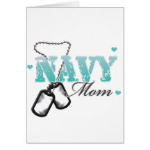 Navy Mom Card