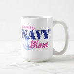 Navy Mom Coffee Mugs