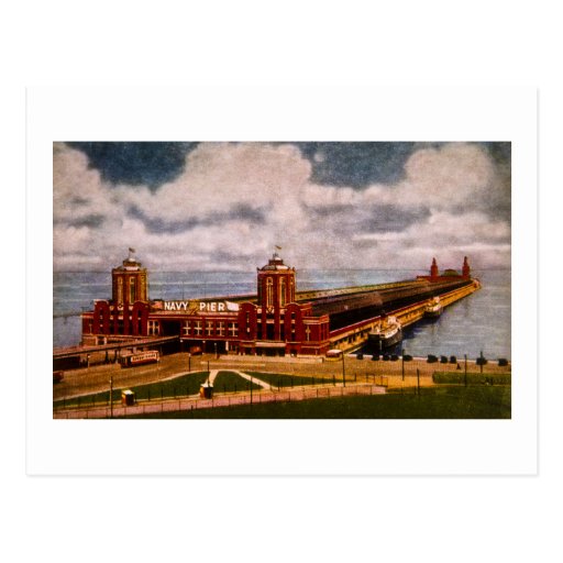 Navy Pier, Chicago, Illinois (ca.1916-1930) Post Cards
