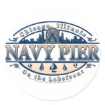 Navy Pier Chicago Stickers