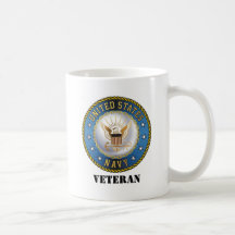 Navy Veteran 11oz. Coffee Mug by Papastyle Designs